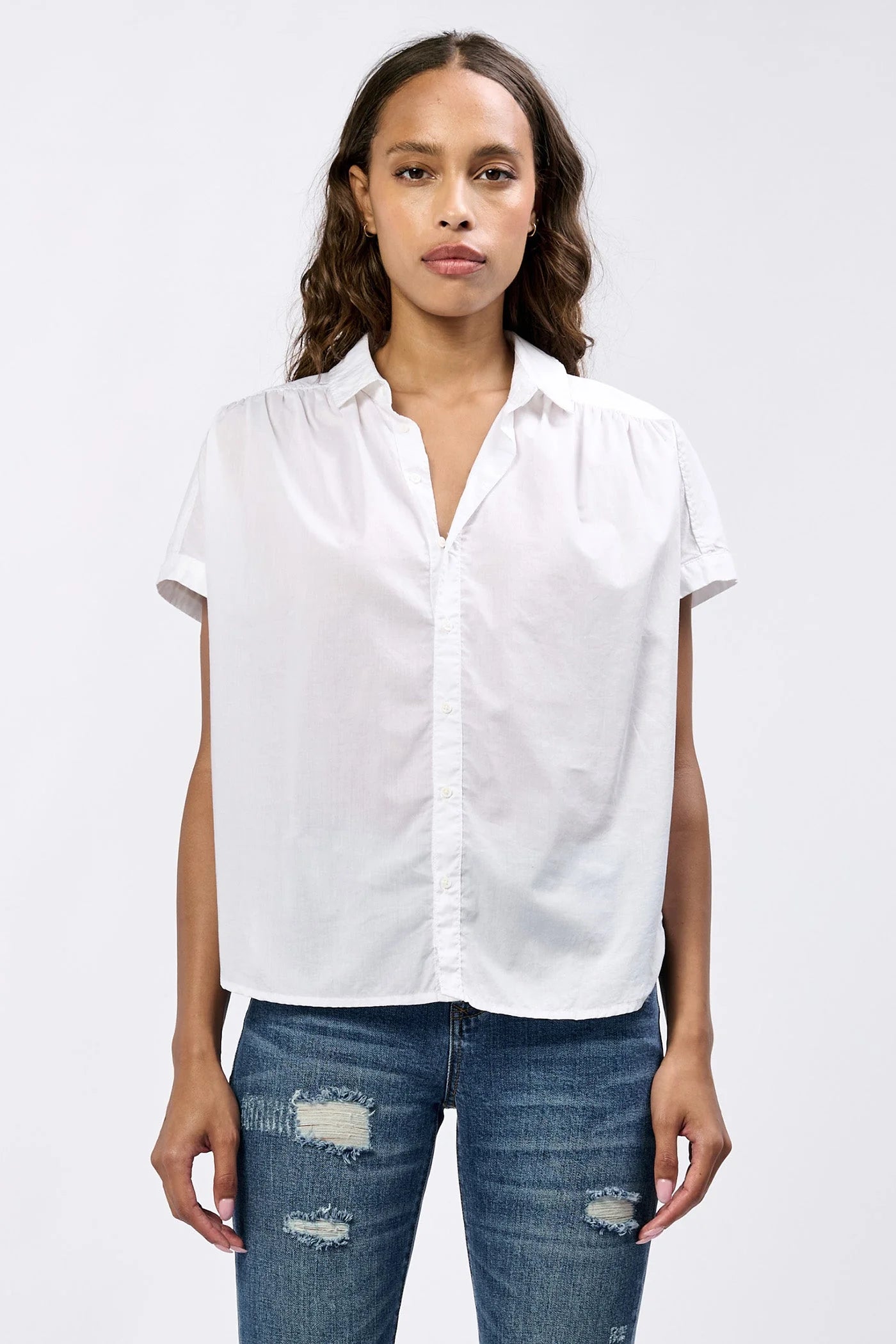 Dear John Beck Blouse White