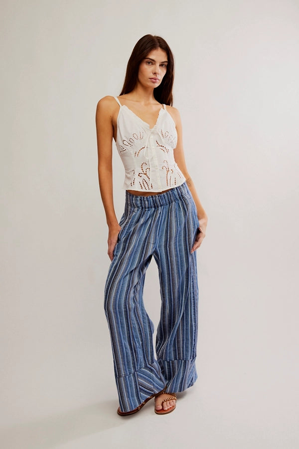 Free People Days End Stripe Pants