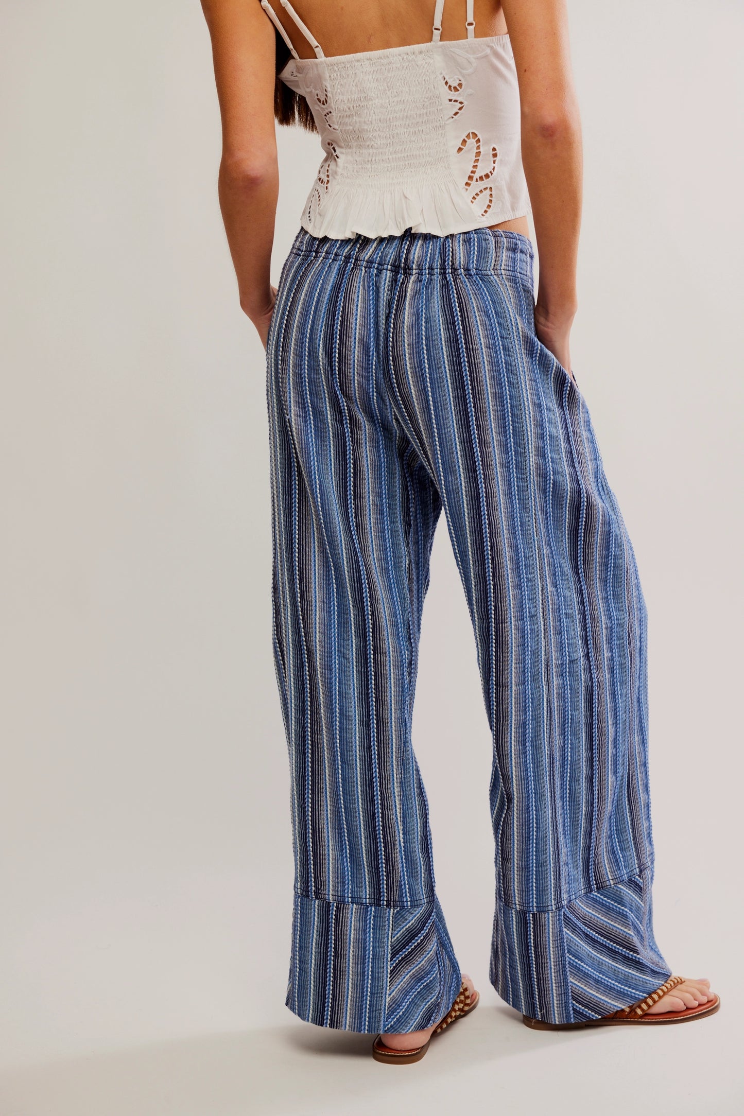 Free People Days End Stripe Pants