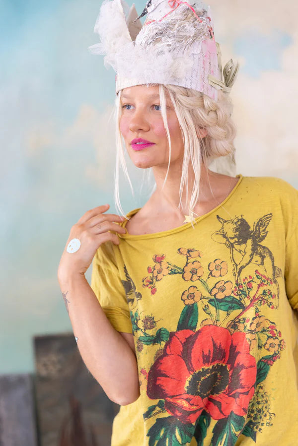 Magnolia Pearl "Cherub Poppy Tee" Top 2100