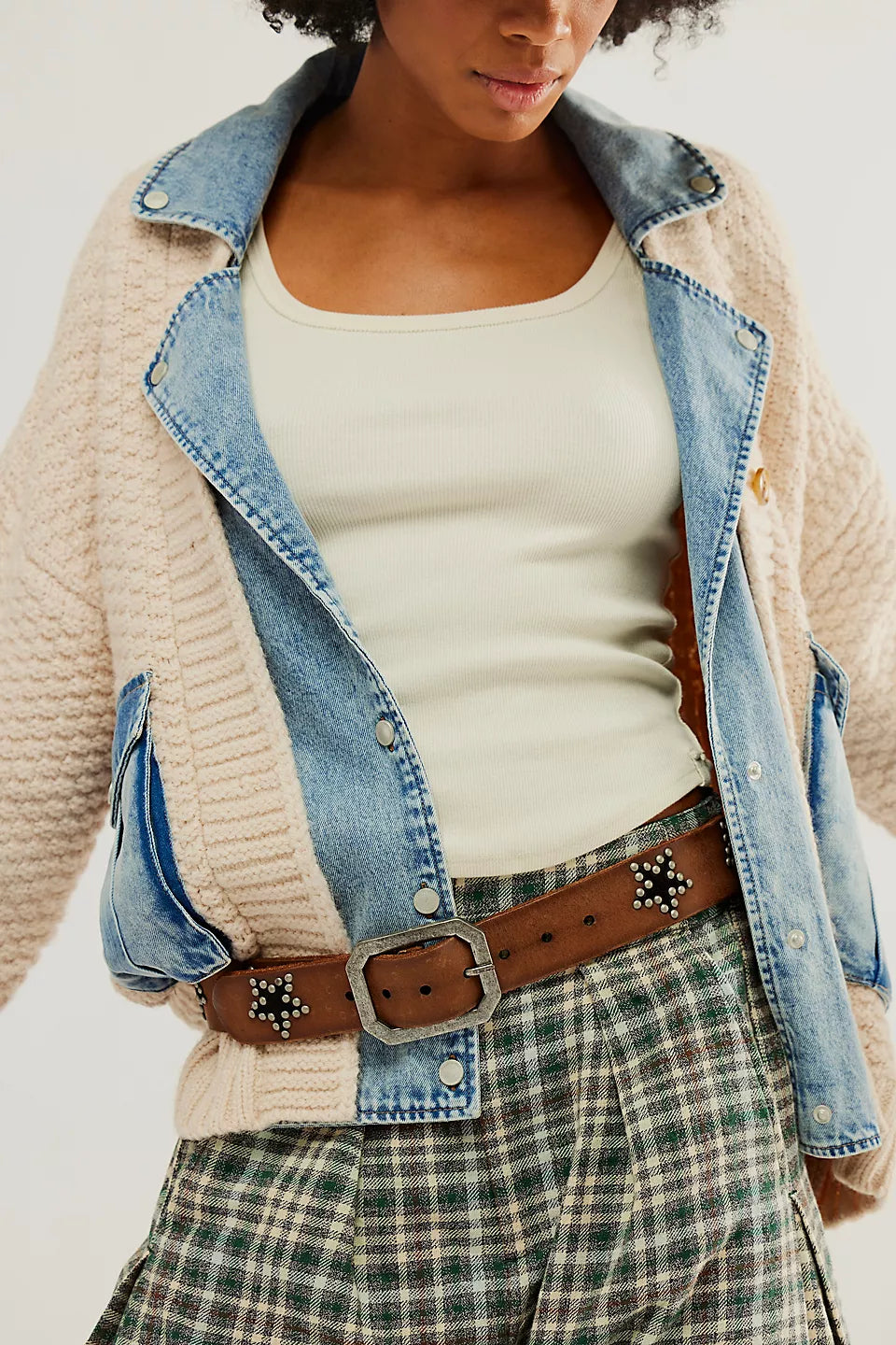 Free People Starcrossed Stud Belt