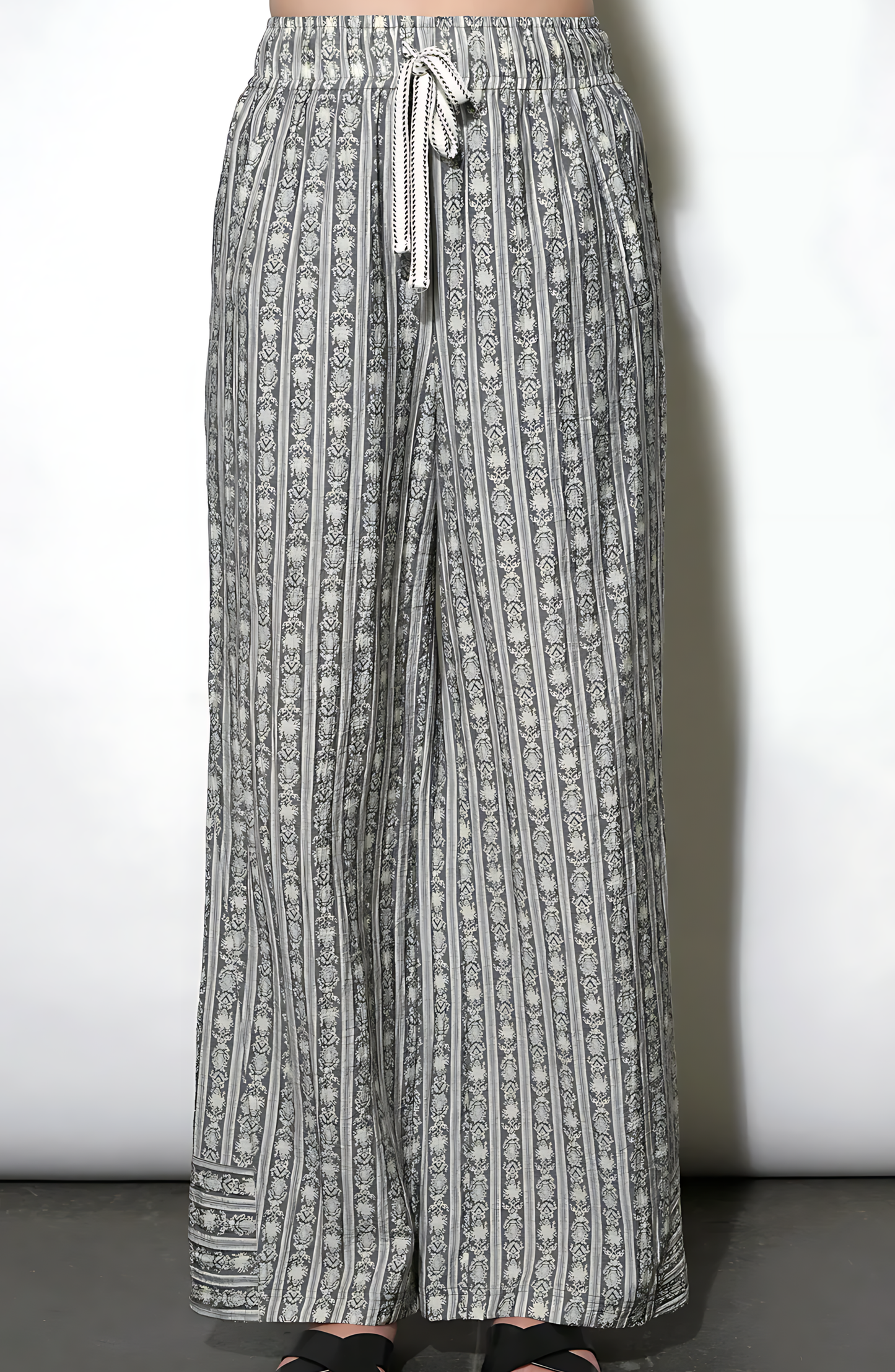 Greylin Naomi Striped Drawstring Pant