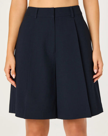 ASTR The Label Quillie Pleated Bermuda Short