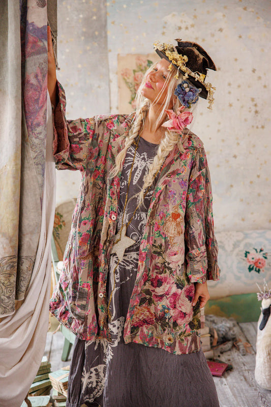 Magnolia Pearl "Appliqué Cyrene Coat" Jacket 1122
