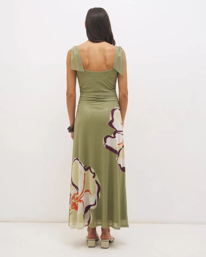 Mon Renn Lima Cowl Neck Dress