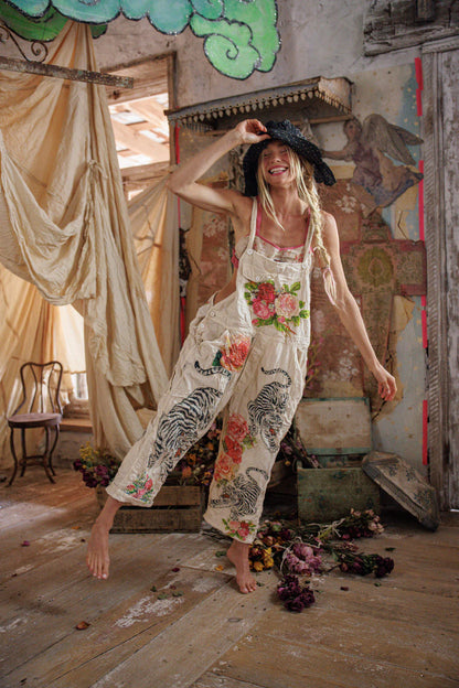 Magnolia Pearl "Birch Floral Love" Overalls 176