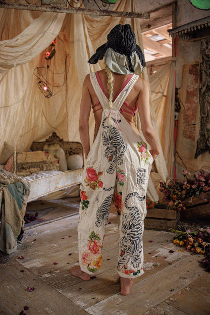 Magnolia Pearl "Birch Floral Love" Overalls 176