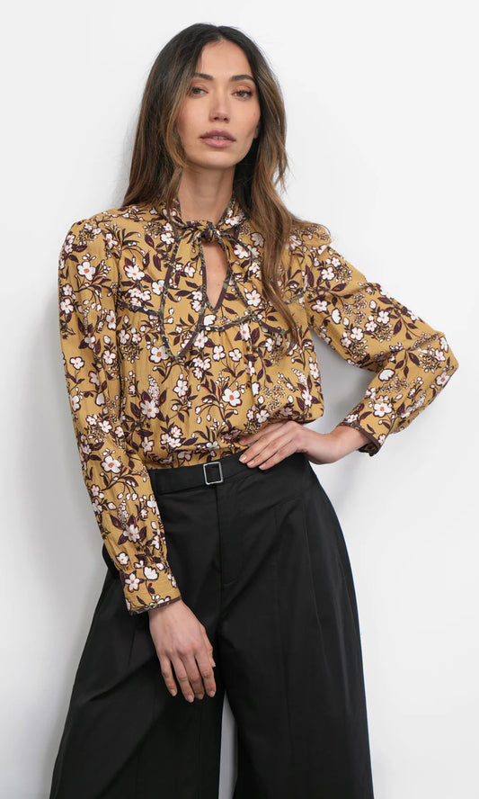 Greylin Rowan Tie Neck Blouse