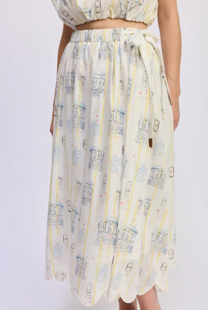 En Saison Barlet Midi Skirt